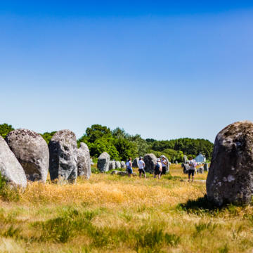 The Carnac alignments Brittany tourism