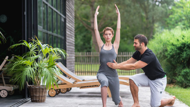 Eco-Hôtel Spa La Grée des Landes à Cournon - L'espace wellness