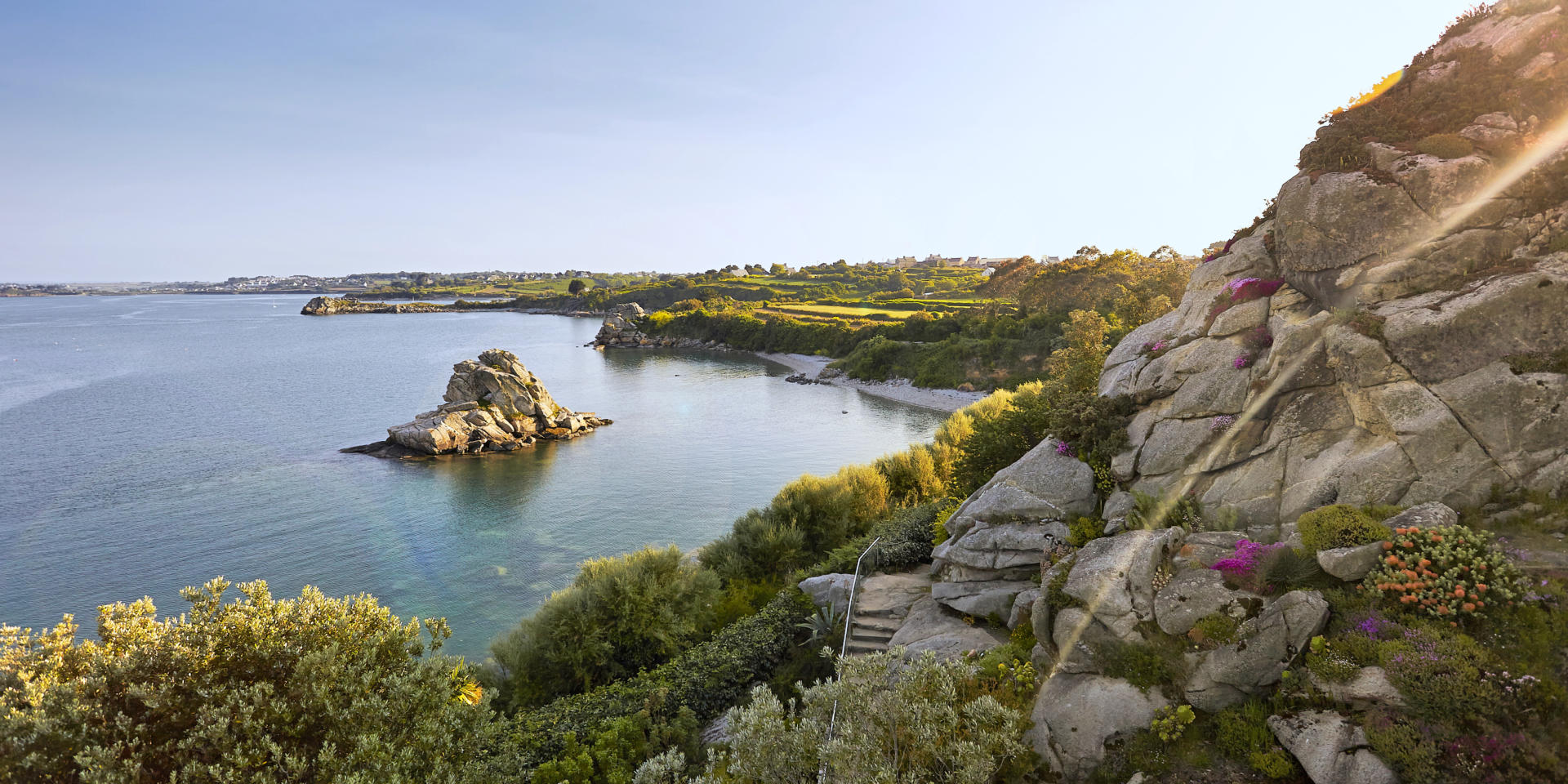 La Vélodyssée, le jardin exotique et botanique à Roscoff