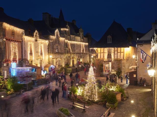 Rochefort-en-terre - Illuminations de Noël