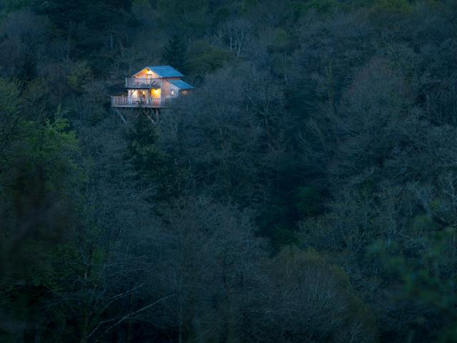 Cabane Perchée à la Vallée du Pratmeur - Quistinic