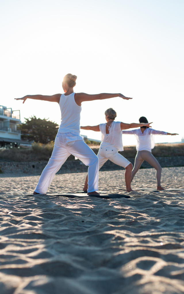 Yoga sur la plage - Sofitel Quiberon Thalassa Sea & Spa