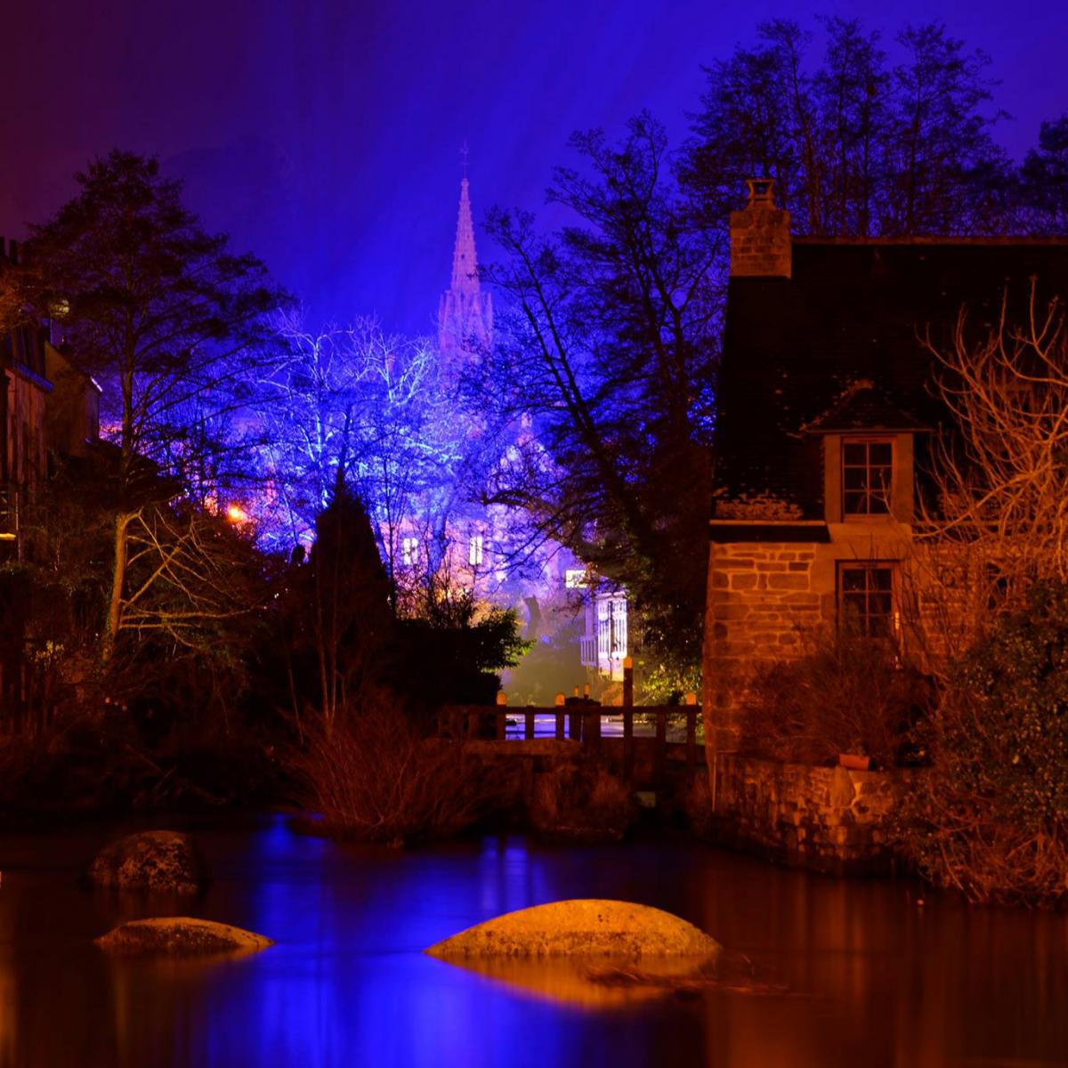 Les illuminations de Noël en Bretagne  Tourisme Bretagne