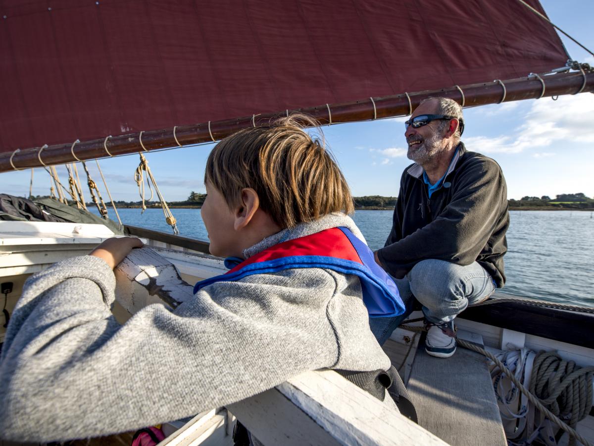 De Zee Op Aan Boord Van Een Bretons Zeilschip Tourisme Bretagne