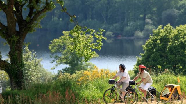 La vélodyssée - Lac de Guerlédan