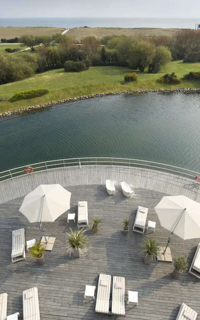 Le solarium - Miramar La Cigale Hôtel Thalasso & Spa Arzon-Port du Crouesty