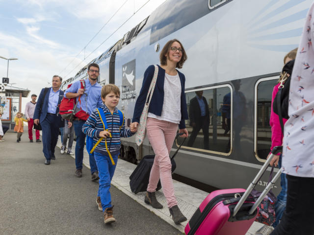 Venir en Bretagne - En train