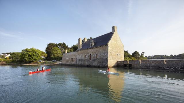 Arzon - presqu'île de Rhuys - moulin de Pen Castel - balade en kayak