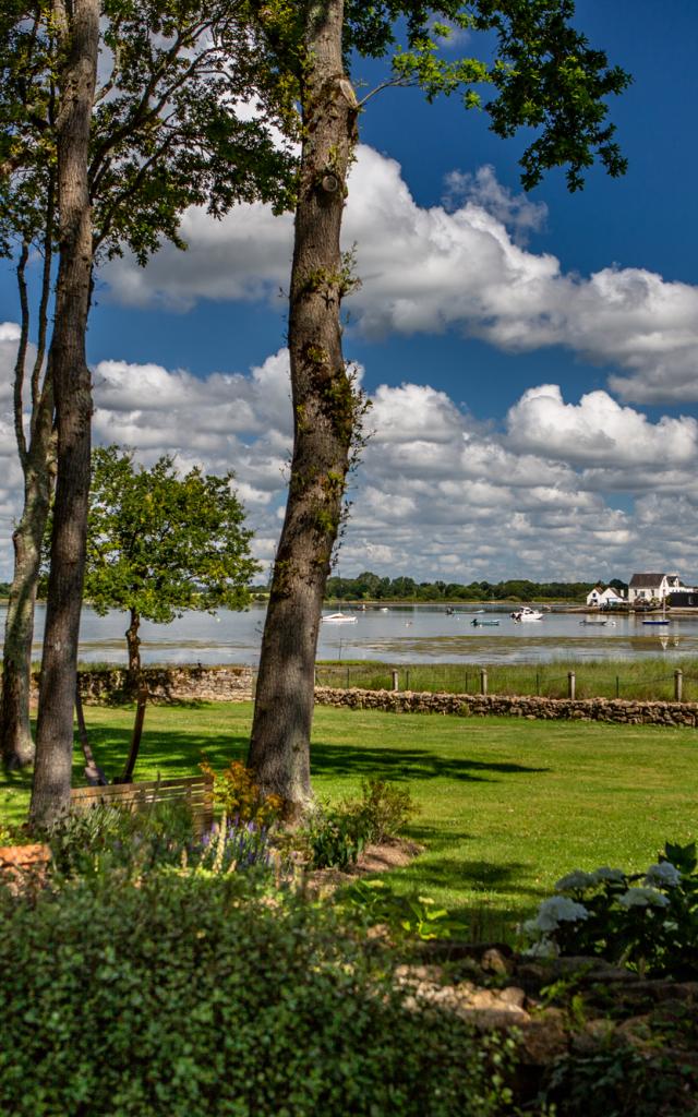 Gîte La Petite Presqu'île - Locoal-Mendon - vue sur la ria d'Etel