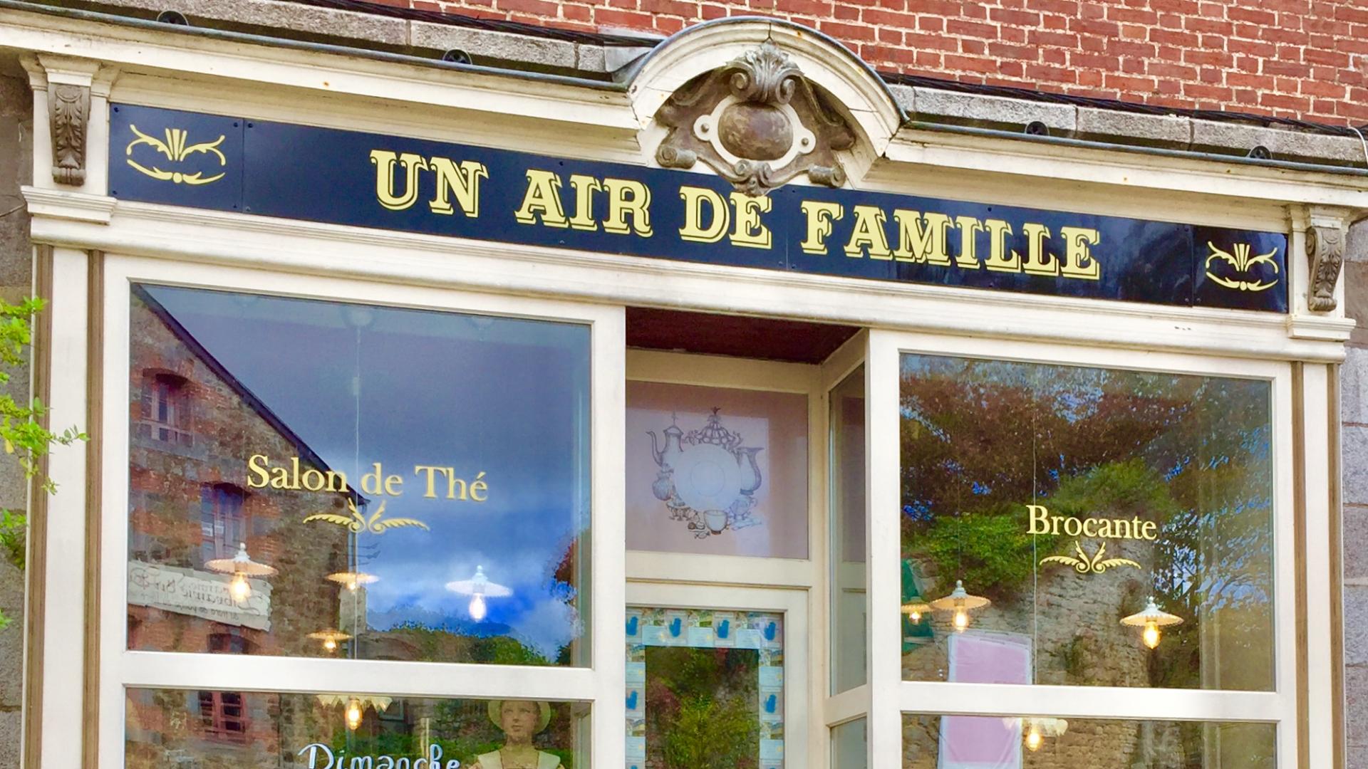 Unique antique shops Brittany tourism