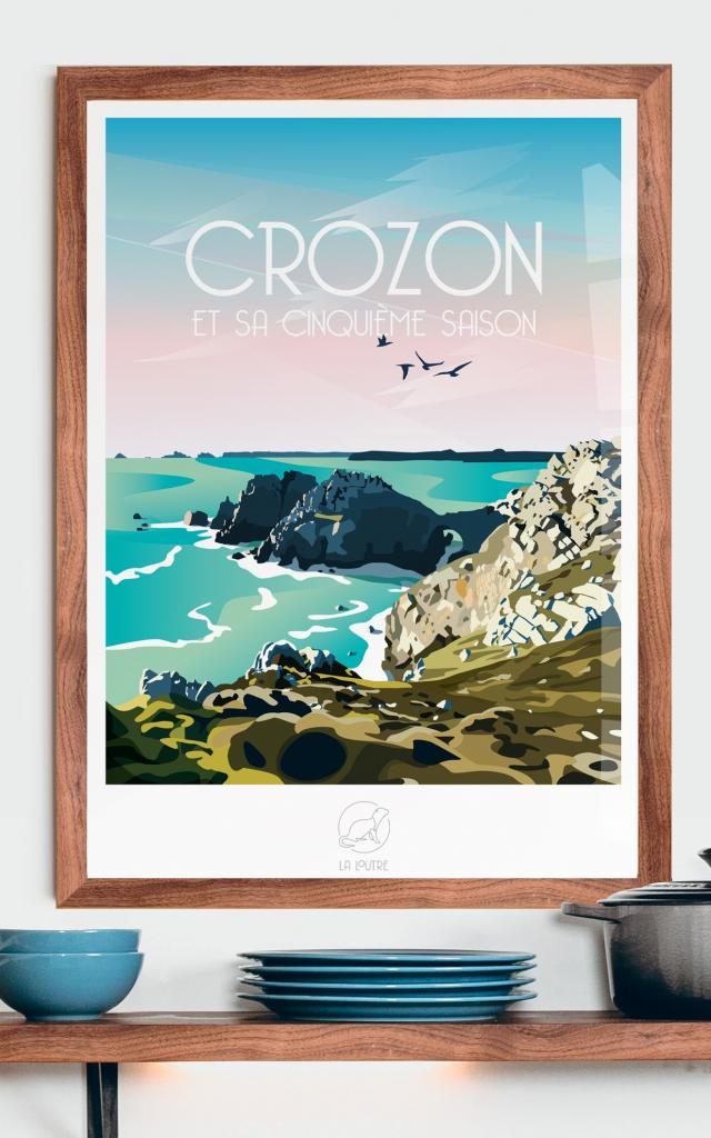 Affiche Crozon - La Loutre