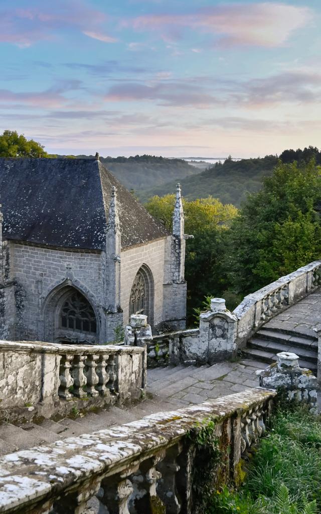 Le Faouët, la chapelle Sainte-Barbe