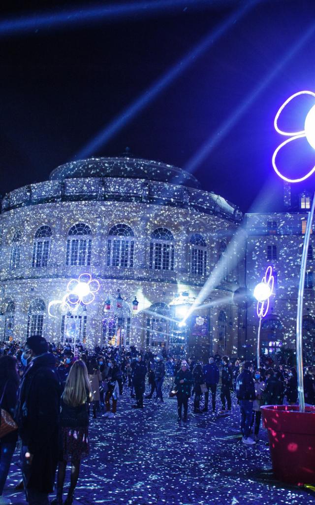Rennes - Opéra - Illuminations de Noël