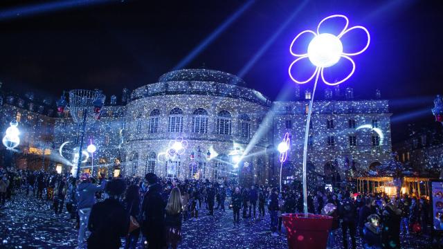 Rennes - Opéra - Illuminations de Noël