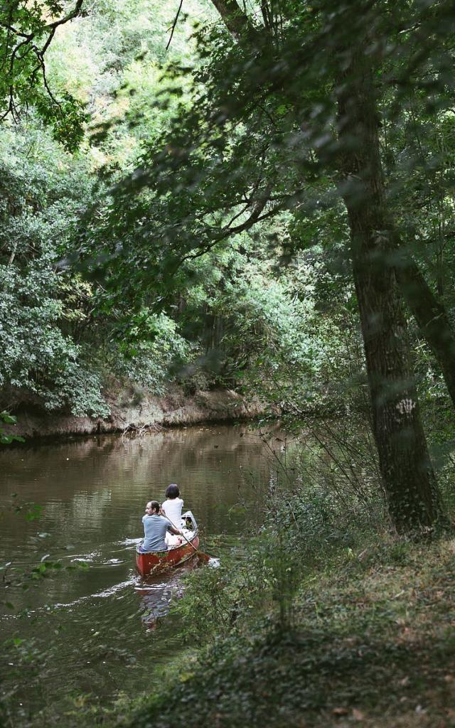 Balade en couple et en canoe
