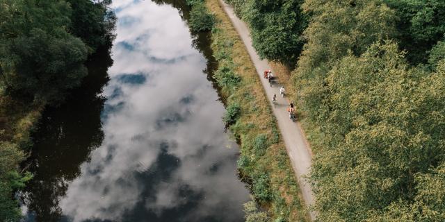 Gouarec - Canal de Nantes à Brest à vélo