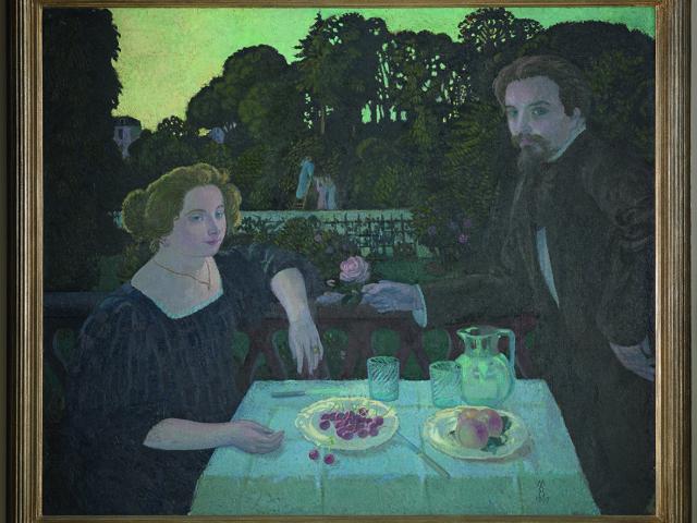 Maurice Denis - Le dessert au jardin - 1897