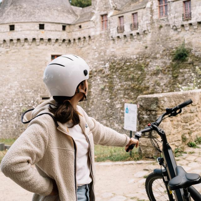 Pontivy - Balade à vélo au château des Rohan