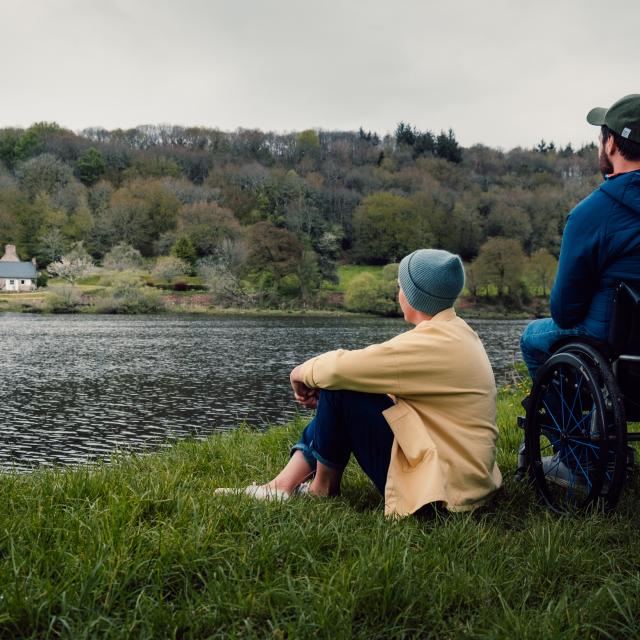 Pause le long du Blavet