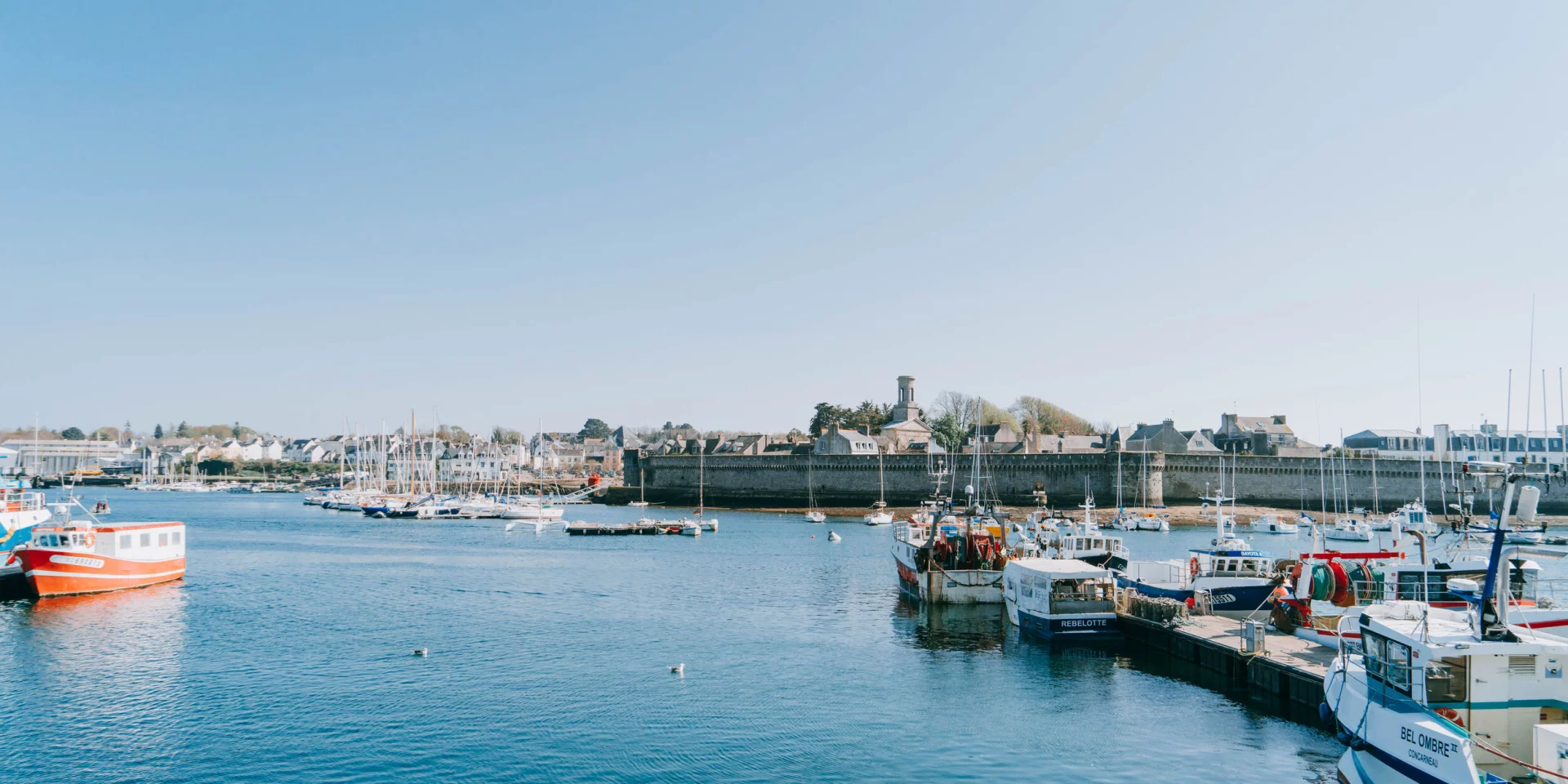 Concarneau Port Et Ville Close Noe C