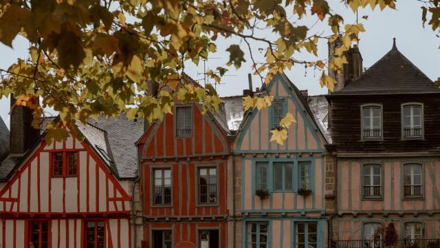 Vannes - Maisons à pans de bois