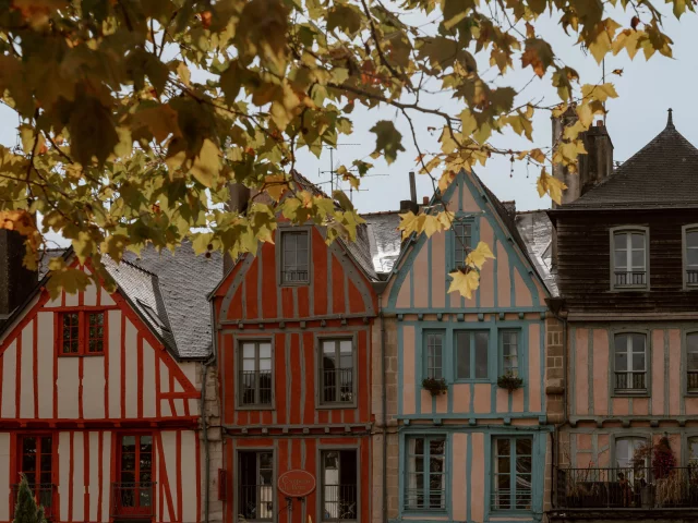 Vannes - Maisons à pans de bois