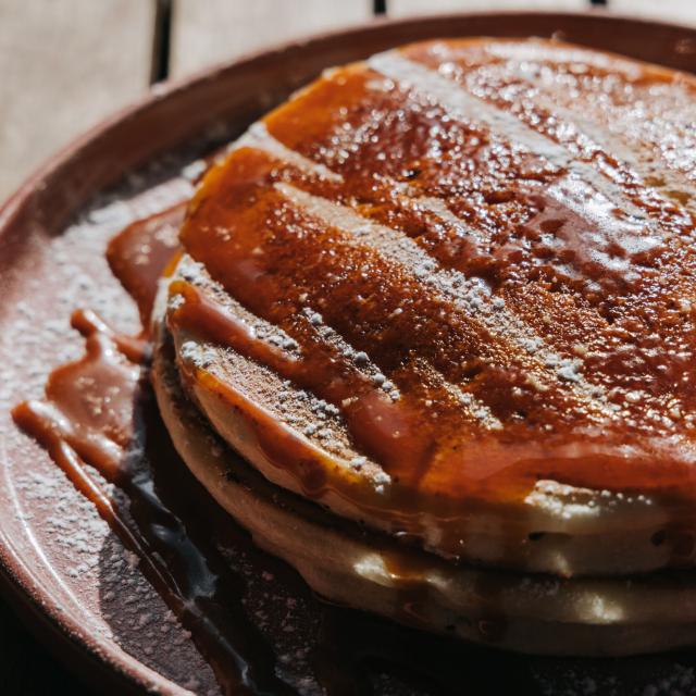 Restaurant Miette - Pancakes au caramel - Dinan