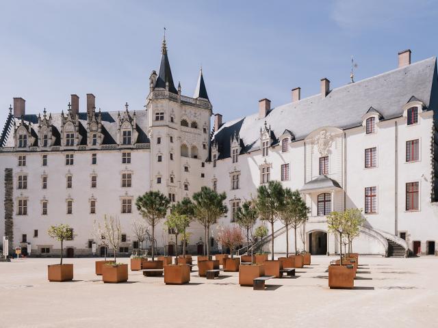 Le jardin d’Anne de Bretagne, Château des ducs de Bretagne, Nantes