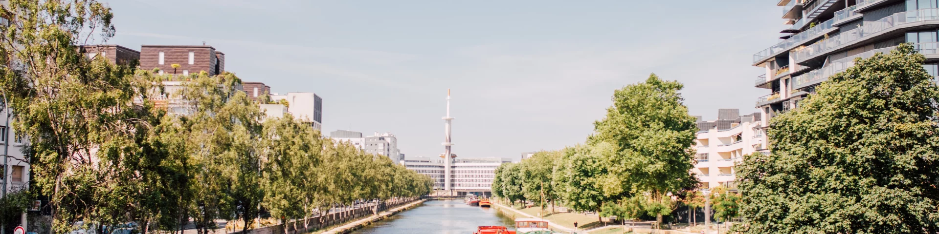 Vue sur la Vilaine depuis le pont de Bretagne