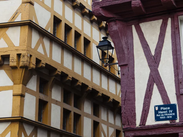 Vannes - Maison à colombages