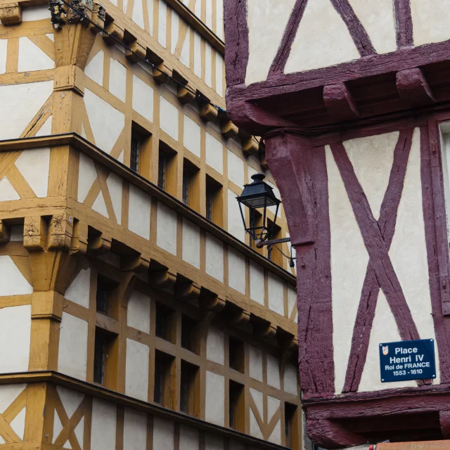 Vannes - Maison à colombages
