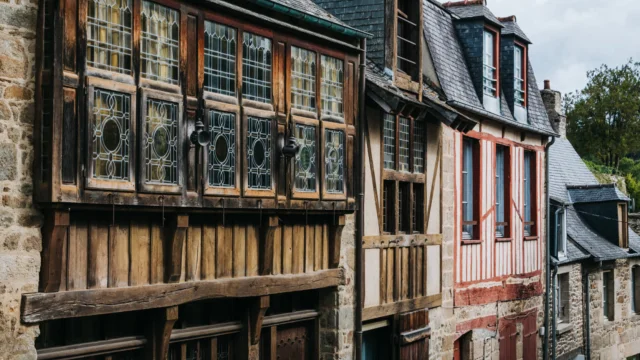 Rue du Jerzual à Dinan