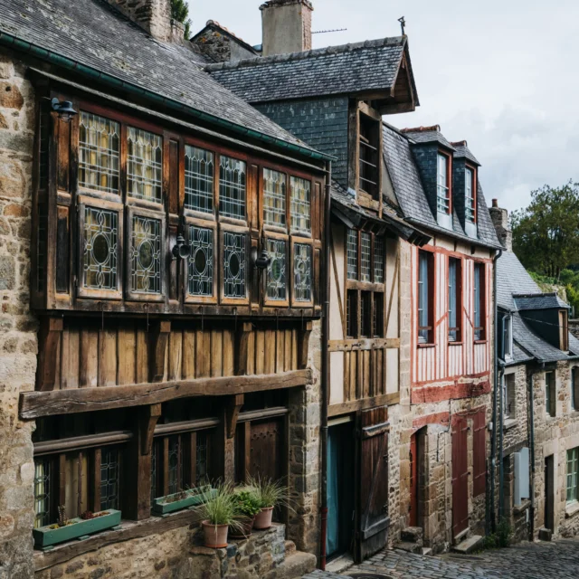 Rue du Jerzual à Dinan