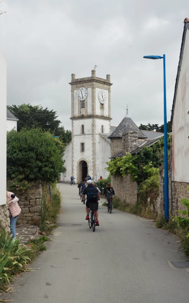 Île-aux-Moines - Église Saint-Michel - Vélo en balade