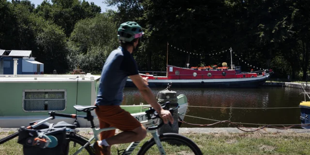 Hédé-Bazouges - Canal d'Ille et Rance - Balade à vélo le long du canal