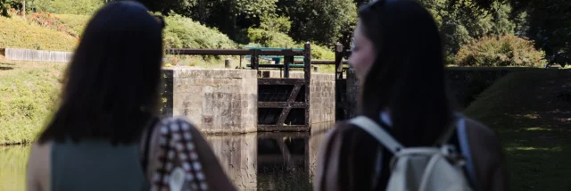 Hédé-Bazouges - Canal d'Ille et Rance - Écluse