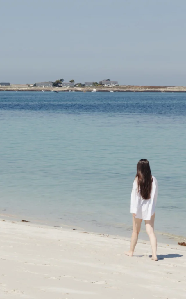 Fouesnant - L'archipel des Glénan - Balade sur la plage de l'île Penfret