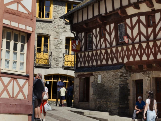 Josselin - Maisons en pans de bois