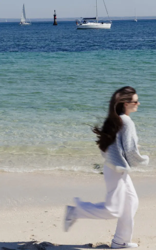 Fouesnant - L'archipel des Glénan - Plage de Saint-Nicolas