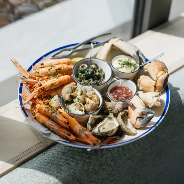 Saint-Cado - Crabe - Palourde - Bigorneau - Plateau de fruits de mer