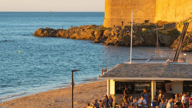 Saint-Malo - Tour Bidouane - Porte des Champs-Vauverts - Remparts de Saint-Malo - Plage de Bon-Secours - L'Embraque