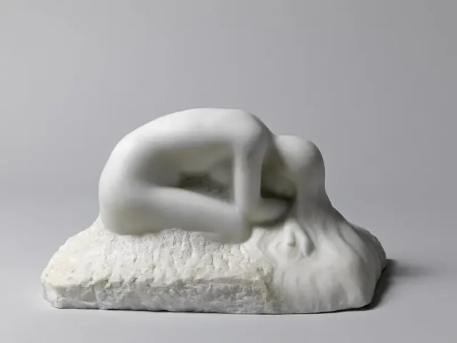 Madeleine Jouvray (1862-1935), Danaïde, avant 1935, marbre, collection particulière