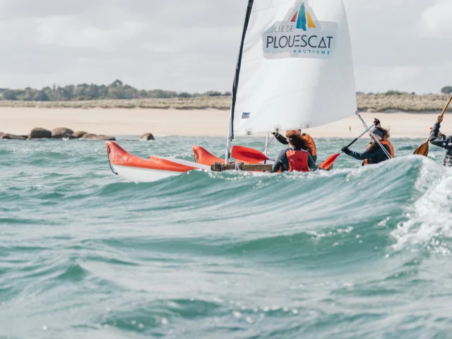 Plouescat - Pirogue