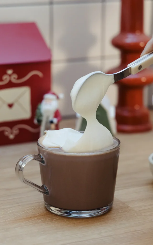 Dressage chocolat chaud