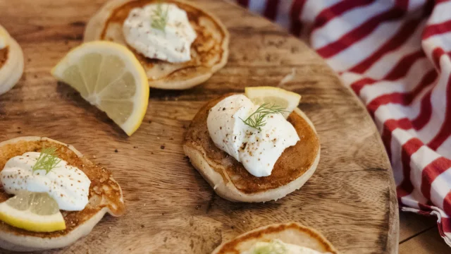 Blinis au sarrasin