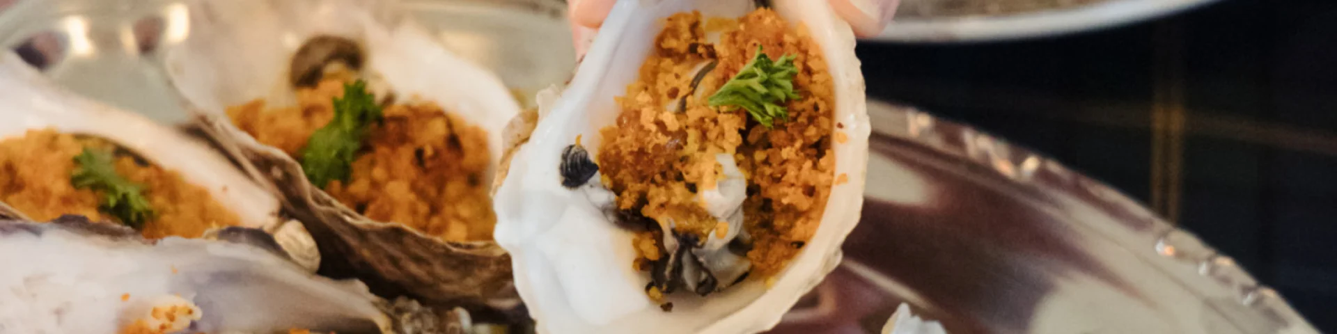 Huîtres chaudes au Kari Gosse