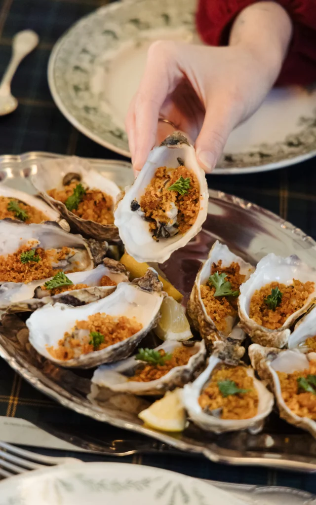 Huîtres chaudes au Kari Gosse