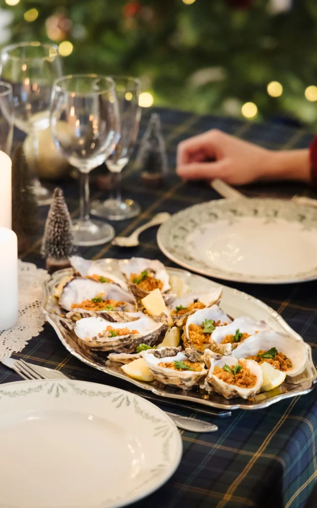 Huîtres chaudes au Kari Gosse