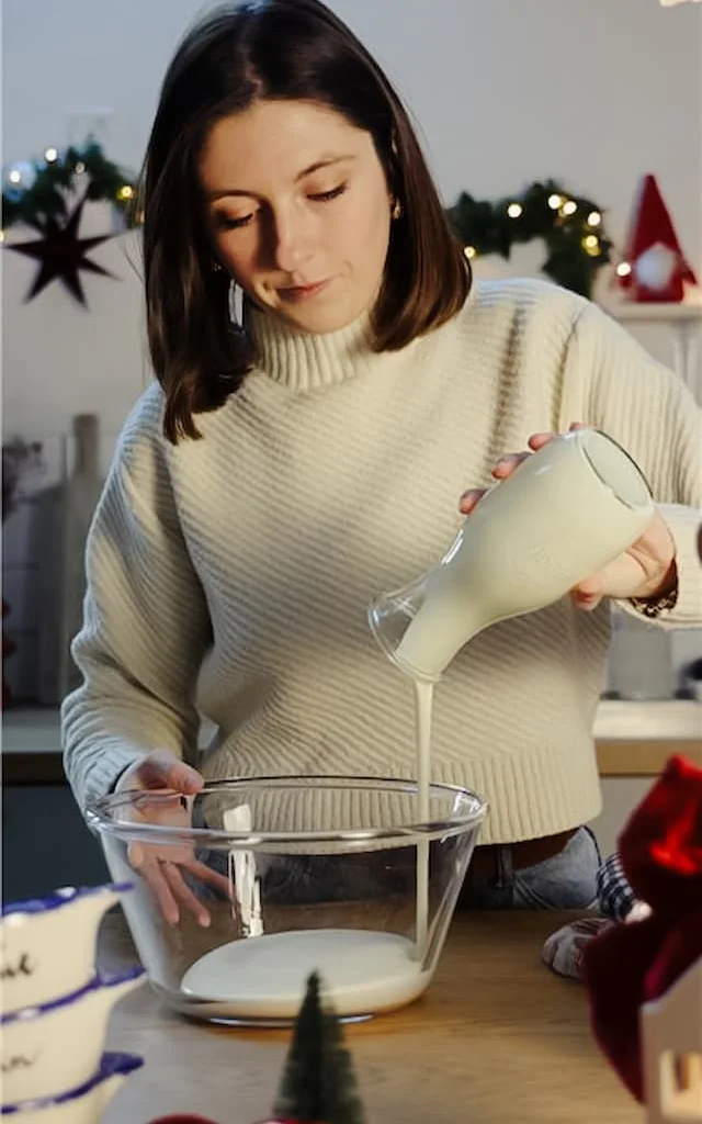 Préparation recette beurre salé