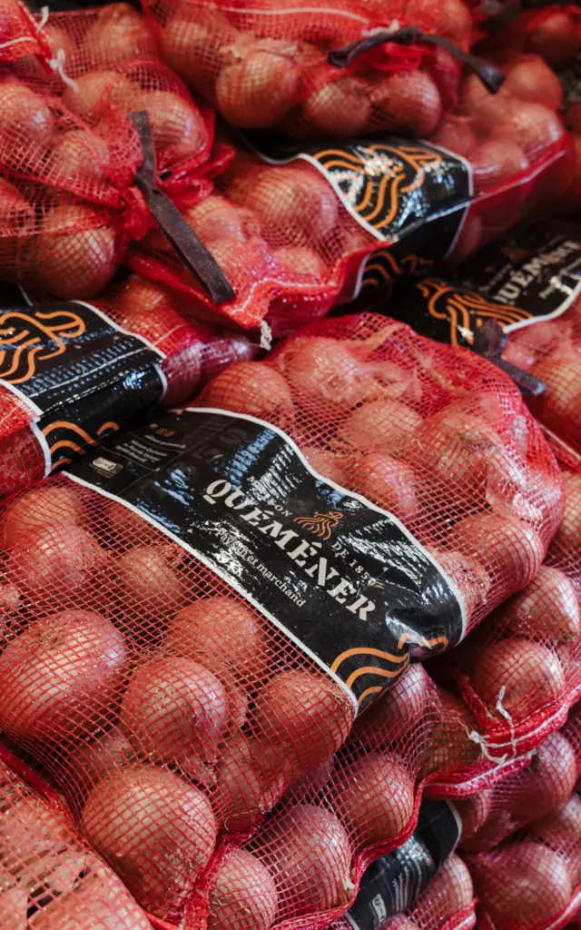 Roscoff - Sacs d'oignons - Maison Quéméner